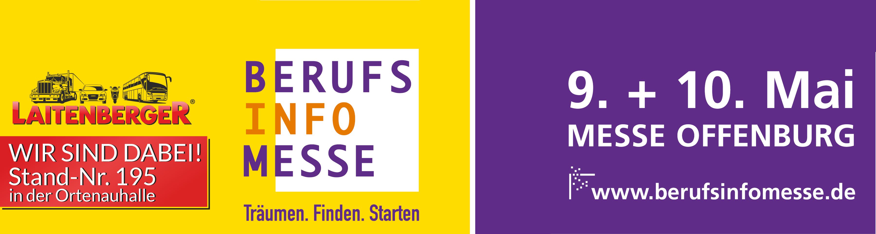 Hinweis Berufsinfomesse Offenburg 2025